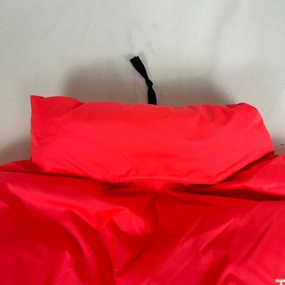 Men's The North Face 1996 Nuptse 700 Fill Down Jacket Size L Brilliant Coral - Picture 5 of 15